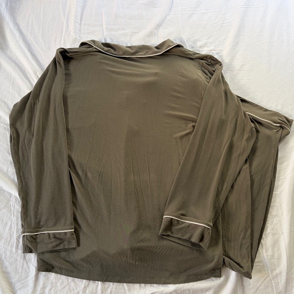Eberjey Tencel Modal Long PJ Set - Picture 2 of 4